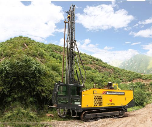 発破孔掘削装置 - TAIYE-D8-DTH - Xuanhua Taiye Drilling Machinery Co.,LTD - クローラー式 / 回転式 / ダウンザホール