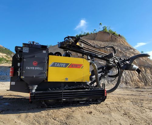 回転式掘削装置 - TAIYE-670-DTH - Xuanhua Taiye Drilling Machinery Co.,LTD - ダウンザホール / 油圧式 / 建設現場用