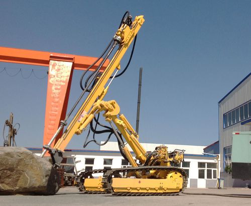 クローラー式掘削装置 - TAIYE-380-DTH - Xuanhua Taiye Drilling Machinery Co.,LTD - 回転式 / 空気圧式