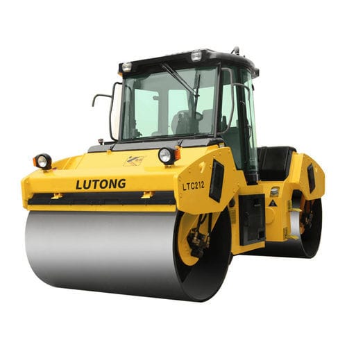 振動ロードローラー - LTC2 series - Luoyang Lutong Heavy Industry Machinery Co., Ltd - タンデム / 関節付き