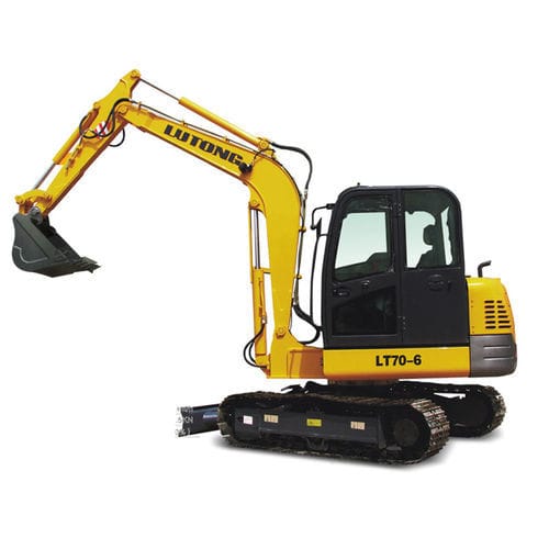 小型油圧ショベル - LT70-6 - Luoyang Lutong Heavy Industry Machinery Co., Ltd - クローラー式 / ディーゼル / 林業用