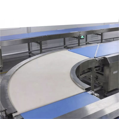 ベルトコンベヤー - HJ series - Guangdong Shunde Huaji Machinery Industrial Co., Ltd. - カーブ状 / 冷却 / ビスケット用