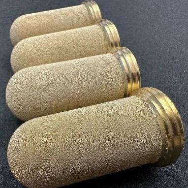 青銅フィルター材料 - Baoji Yinggao Metal Materials Co., Ltd. - 液体 / 高効率 / 焼結