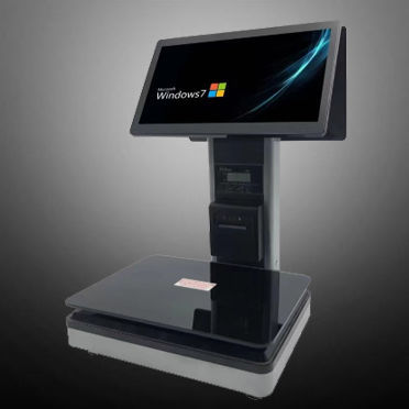 プラットフォーム天秤 - PC-S1601SW - Shenzhen Alwaypos Technology Ltd - 電子 / 液晶ディスプレイ / タッチスクリーン付き