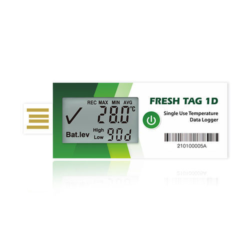 温度データロガー - Fresh Tag 1D - Zhengzhou Freshliance Electronics Corp.,Ltd - USB / NTC / 液晶ディスプレイ