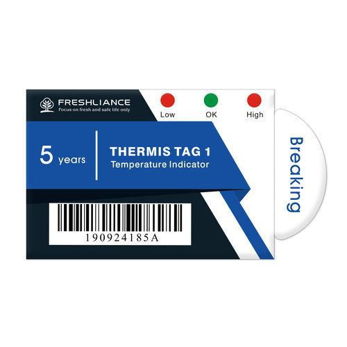温度表示器 - Thermis Tag 1 - Zhengzhou Freshliance Electronics Corp.,Ltd - LED / 携帯型 / アラーム付き