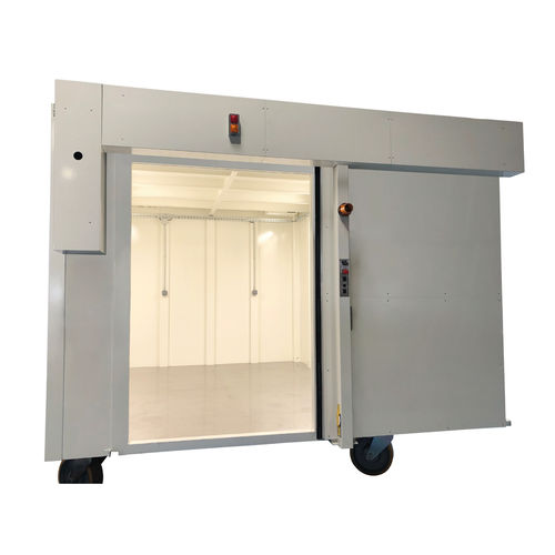 放射線防御用ブース - X-ray Bunker - DIB PRODUCTION - ステンレススチール製 / 陳列棚用 / 鉛入り
