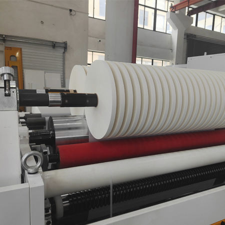 紙巻き取り/巻き出し機 - SLB  - Wenzhou Binbao Machinery - 自動 / ローラー