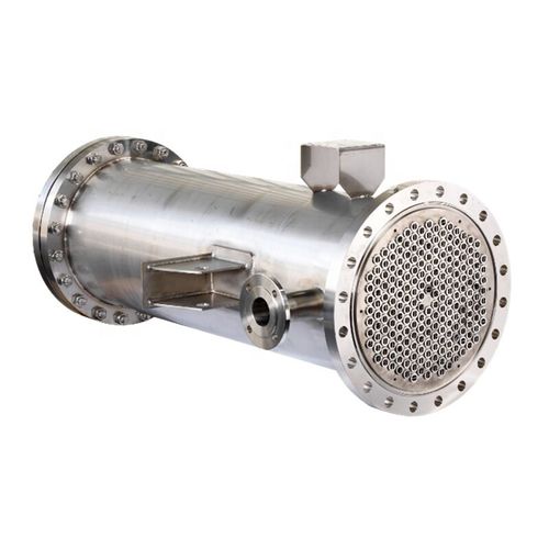シェル＆チューブ熱交換器 - Wenzhou Jinbang Light Ind Machinery Co., Ltd - 液体/液体 / ステンレススチール製 / オーダーメイド
