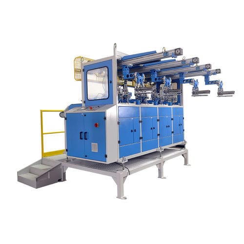 バルブ袋用自動配置装置 - Varlik Makina Sanayi İç ve Dış Tic. A.Ş. - インラインタイプ