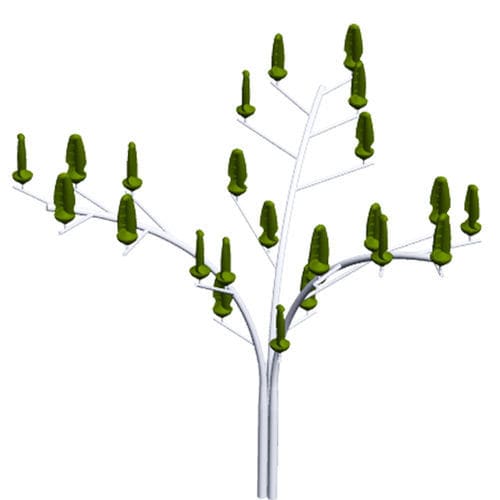 風力タービン - Modular Tree A series - New World Wind