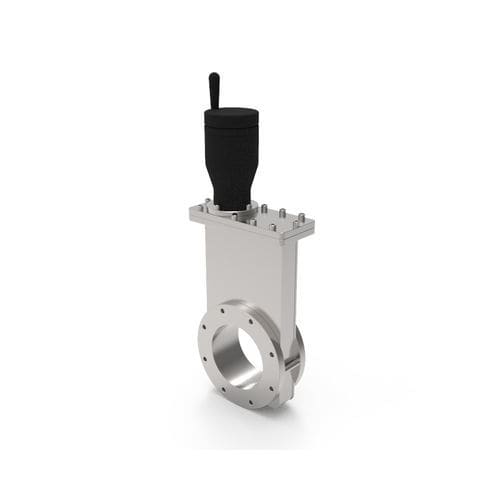 ゲートバルブ - 5GVM-100ISOF-VV-S - VACOM - 手動式 / 丸型ケーブル用 / ステンレススチール製