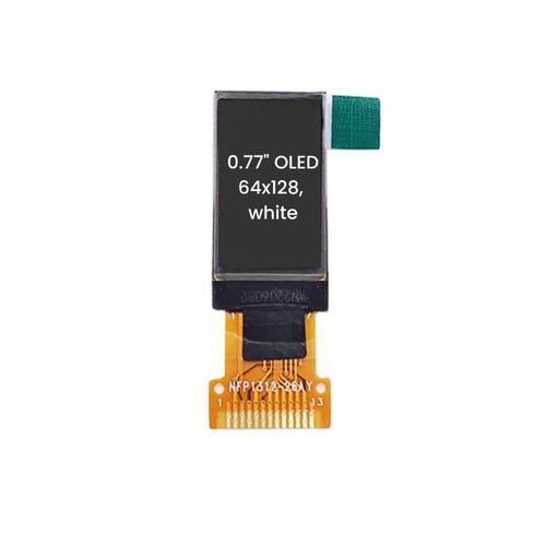 有機ELディスプレイ モジュール - TOX077TSWCG01 - TAILOR PIXELS TECHNOLOGY CO., LTD. - モノクロ / 128 x 64 / 0.77インチ