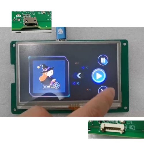 スマ－トディスプレイ モジュール - TBZ043R480272-01 - TAILOR PIXELS TECHNOLOGY CO., LTD. - TFT LCD / 抵抗タッチスクリーン / 480 x 272