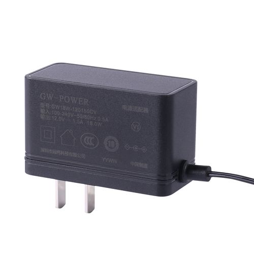 プラグイン電源 - GW18W series - Shenzhen K-TECH Technology Co., Ltd. - AC/DC / ショート防止機能付 / 過電流保護付き