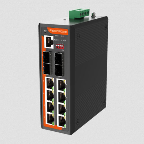マネージドスイッチ - FR-7M3408 series - Fiberroad Technology - 12 ポート / 10/100BaseT(X) / ギガビット