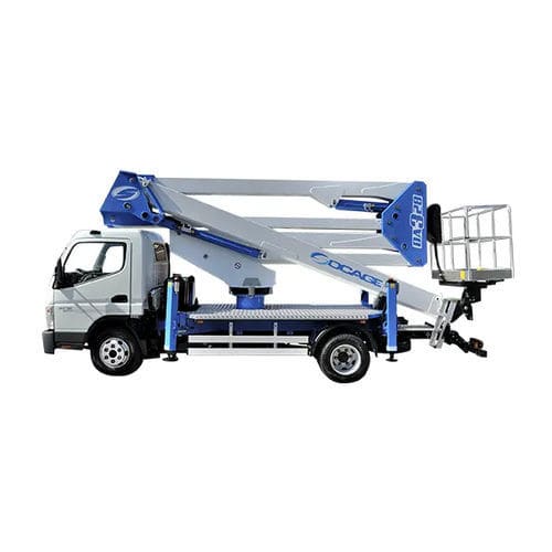 トラックへの取り付け可能多関節型高所作業車 - forSte 28DA - Socageworld - 電動式 / 油圧式 / 外用