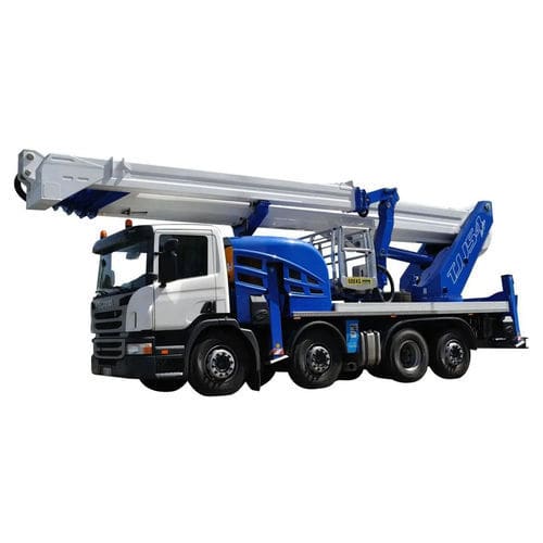 トラックへの取り付け可能伸縮ブーム型高所作業車 - JIB 54TJJ - Socageworld - 油圧式 / 電動式 / 外用