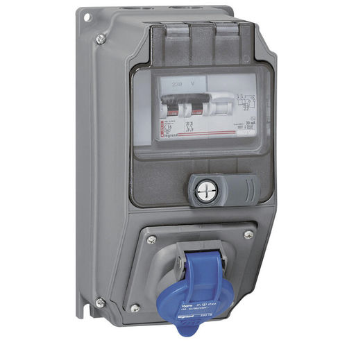 装備電気エンクロージャ - 0 592 07 - Legrand - 壁取り付け式 / プラスチック製 / 金属製