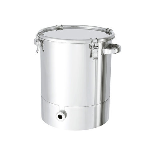 ステンレス製タンク - KTT-CTH series - MONOVATE Co., Ltd. - 円筒形 / 貯蔵用 / 吐出