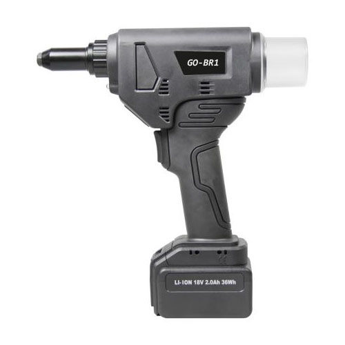 ブラインドリベット用リベッター - GO-BR1 - Goebel Group - モーター駆動 / バッテリー式 / 充電器付き