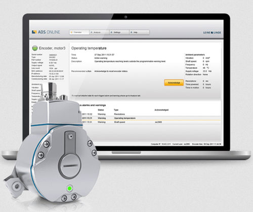 モニタリングソフトウェア - ADS Online  - Leine & Linde - 分析 / 管理 / 制御