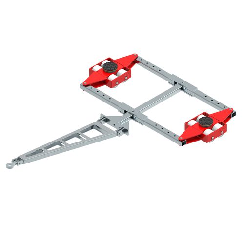 重荷重用運搬用ローラー - ECO-Skate DUO XL (NY) XN20D 20to - HTS Hydraulische Transportsysteme GmbH - 輸送用 / 4点荷重用