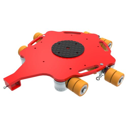 回転式運搬用ローラー - ECO-Skate® ROTOflex (PU) RF64 6,4to - HTS Hydraulische Transportsysteme GmbH - 重荷重用 / 輸送用 / 手動式