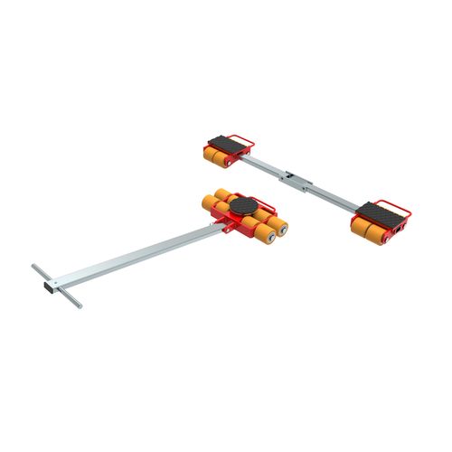 重荷重用運搬用ローラー - ECO-Skate IDEAL (PU) i60L + i60S 12to - HTS Hydraulische Transportsysteme GmbH - 輸送用 / 手動式
