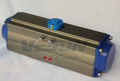 空圧バルブアクチュエータ - VS-092DA-3P - pneumaticairactuator.com - 1/4回転タイプ / ピストン式 / シリンダー