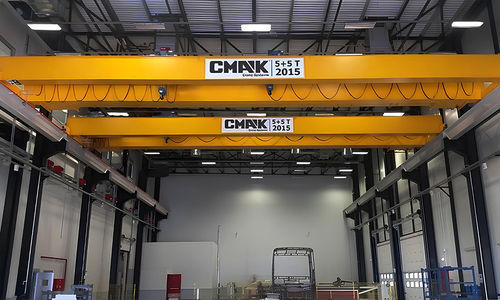 シングルガーダ天井クレーン - CMAK Crane Systems - ダブルガーダー式 / 頑丈