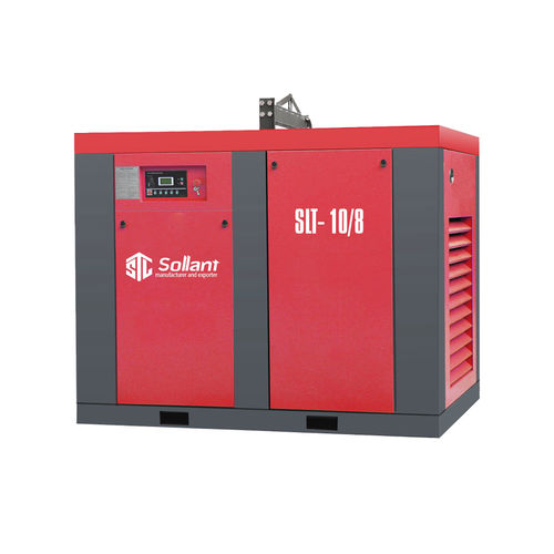 一段コンプレッサー - SLT series - Shanghai Sollant Energy Saving Technology Co., Ltd - スクリュー / エア / 電動