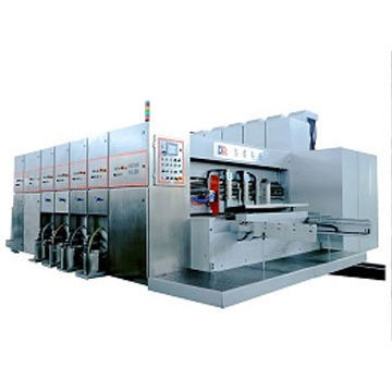 ダンボール紙用印刷機 - DR1025 - Henan Donglin Flexo Printing Technology Co., Ltd. - タッチスクリーン制御付き / CNC
