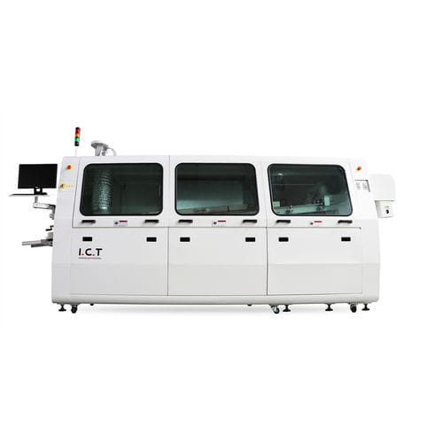 波はんだ付け機 - Acrab 350 - Dongguan ICT Technology Co.,Ltd - リフロー / 自動 / PCにより制御可能