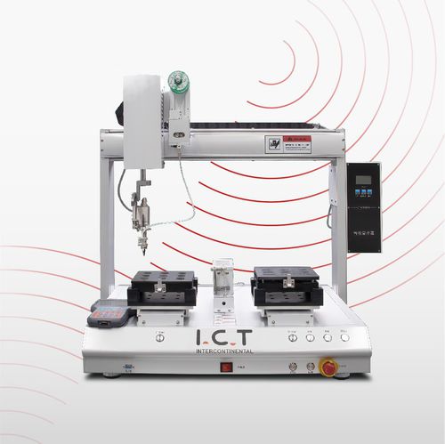 ロボット式はんだ付け機 - I.C.T-SR250D - Dongguan ICT Technology Co.,Ltd - 高周波 / スポット / 自動