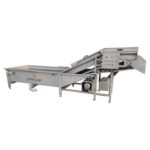 野菜用洗浄機 - QPQX5000 - Zibo Unique Machinery Co., Ltd. - 自動 / スプレー