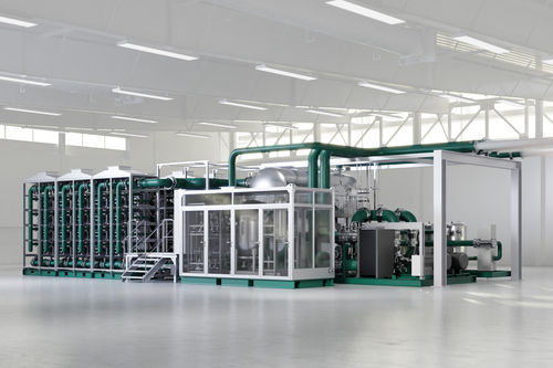 水素用電気分解装置 - MHP - Quest One GmbH - 塩水の電解