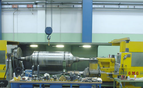 スチール旋削加工 - Unigen Steel Engineering Srl - エネルギ－部門用 / 軸 / CNC