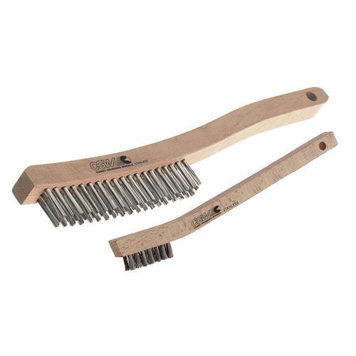 洗練用ブラシ - 60201 - CGW Abrasives - ストリップ / スチール製 / 手持ち