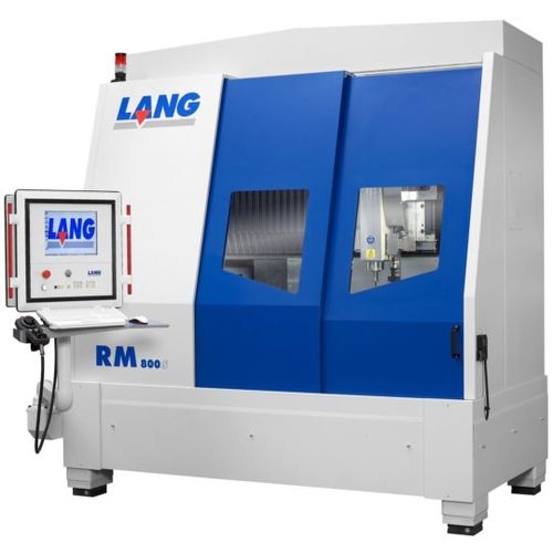 3軸フライス盤 - RM 800S - LANG - 縦型 / 彫刻 / 切断