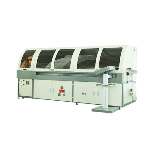 自動スクリ—ン印刷機 - SZD-104-L - Shenzhen xinzhong plastic - 2色 / 3色 / 4色