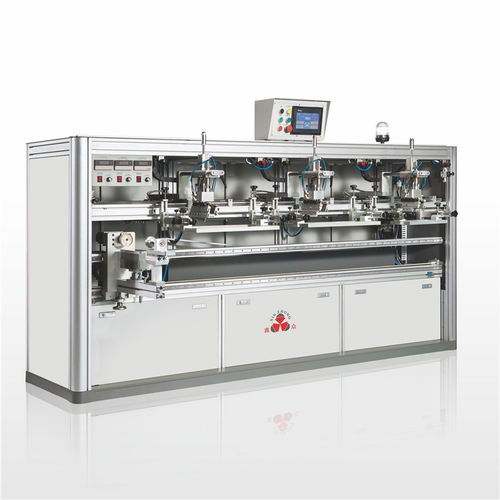自動スクリ—ン印刷機 - SZD-104 - Shenzhen xinzhong plastic - 全自動 / 2色 / 3色