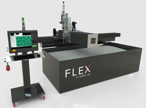 ウォータージェット切断機 - FL- series - Flex Machine Tools - 金属用 / プラスチック用 / 石材用
