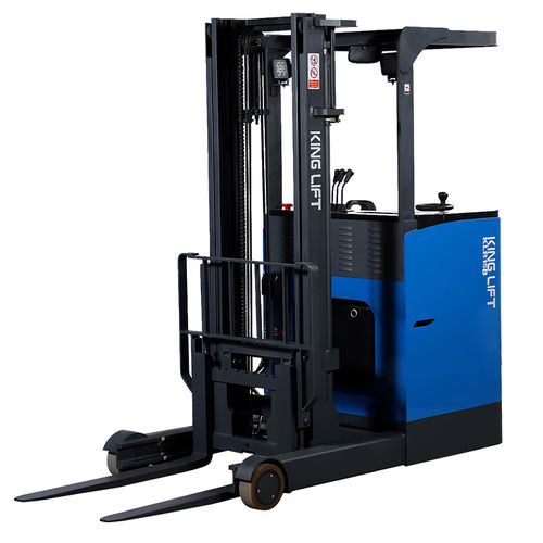 電動式リーチ型フォークリフト - KLR-B - JIANGSU KING-LIFT EQUIPMENT.,LTD. - 側面 / ハンドリング用 / パレット
