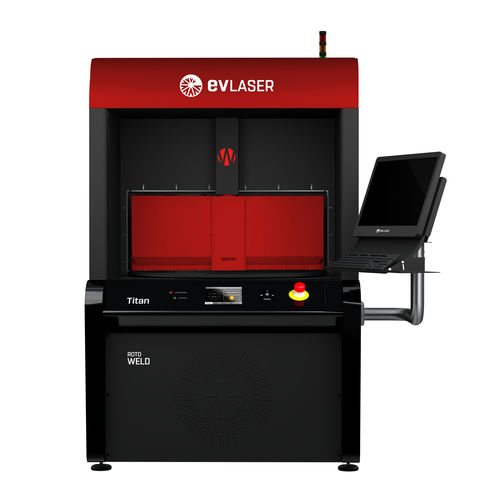 ファイバーレーザー溶接機 - TITAN ROTOWELD - Evlaser srl - Nd:YAGレーザー / 自動 / 床置型