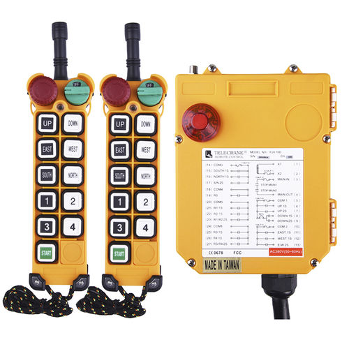 ワイヤレスリモコン - F24-10S - Nanjing Xiading Electronic Technology Co., Ltd. - ボタン式 / 産業用 / クレーン用