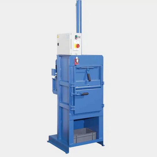 金属用梱包機 - IDS series - I-COMPACT - ドラム缶用 / 縦型 / 正面投入