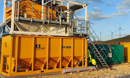 スラリー用タンク - ST 25-H - BAUER MAT Slurry Handling Systems Zweigniederlassung der BAUER Maschinen GmbH - 金属製 / 長方形 / 貯蔵用