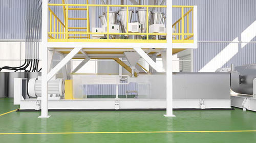 多層押出しライン - FS series - Feininger (Nanjing) Energy Saving Technology Co., Ltd. - ツイン スクリュー / タッチパネル付き / PLC制御