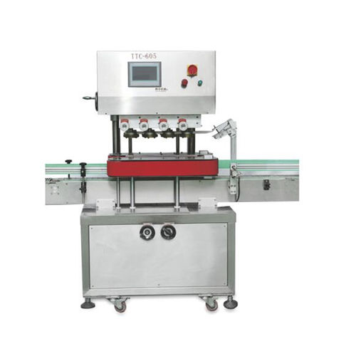 リニアキャップ締め機 - TTC-605 - Ttma Guangzhou Co., Ltd. - 全自動 / PLC制御 / ボトル用